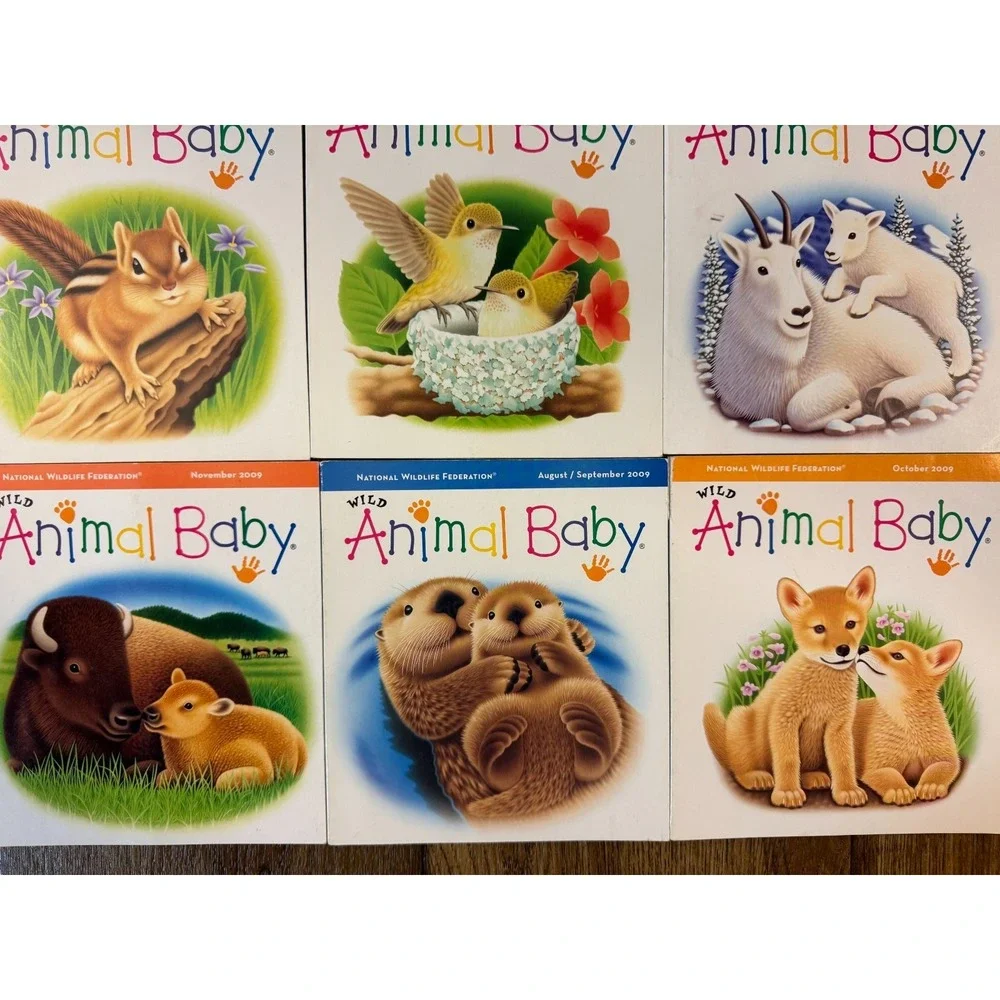 National Wildlife Federation Animal Baby Book Lot Plus‎ Extras Brittanica Pets